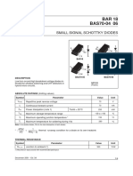 BAR 18 BAS70-04 06: Small Signal Schottky Diodes