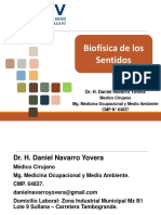 Semana 11. Biofisica de Los Sentidos