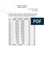 Indicadores de Poblacion