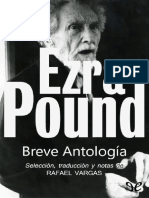 Pound Ezra - Breve Antologia