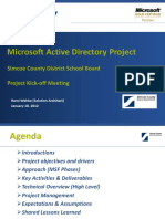 Microsoft Active Directory Project