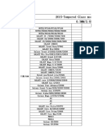 2015-Tempered Glass Model Price List