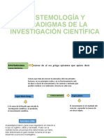 Epistemología y Paradigmas de La Investigación Científica