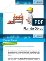 Plan de Obras AT, MT y BT PDF