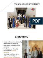 Grooming Standard For Hospitality