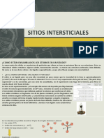 Sitios Intersticiales (Parte B)