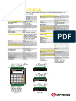 10 Digital Inputs, 1 Analog Input, High-Speed Counter/shaft Encoder Input, 6 Relay Outputs, RS232