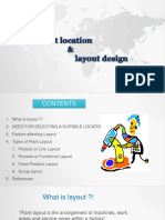 Plant Location & Layout Design