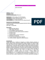 Nota Quirurgica de Cirugia Ortopedica y Traumatologia Edgar Soto