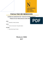 Facultad de Negocios: Trujillo-Perú 2017