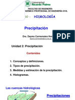 Hidrología Teoría Precipitaciones PDF