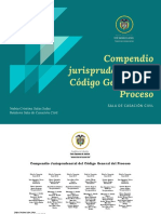 Compendio Jurisprudencial Del Código General Del Proceso 2020