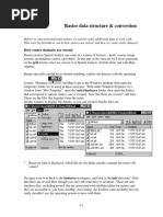 Raster Data Structure & Conversion: How Raster Datasets Are Stored