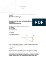 Examen Geometría Analítica U1