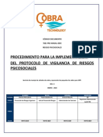 Del Protocolo de Vigilancia de Riesgos Psicosociales