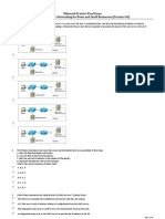 Dhomesb Practice Final Exam Ccna Discovery: Networking For Home and Small Businesses (Version 4.0)