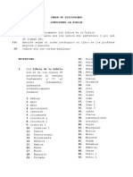 Tarea de Discipulado La Biblia Hna Mayo