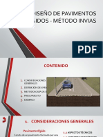 Diseño de Pavimentos Rigidos - Método Invias