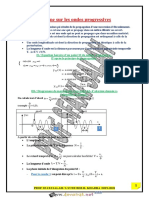 Cours - Physique - Résumé Sur Les Ondes Progressives - Bac Toutes Sections (2017-2018) MR Sfaxi Salah