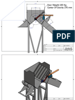 Door Weight:100 KG Center of Gravity:376 MM: Crusher Payam