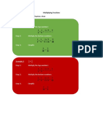 Fraction Multiplication and Division