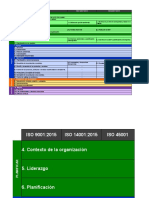 RESUMEN Normas ISO 9001 2015 IsO 14001 2015 IsO 45001 2018