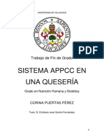 Sietma Haccp en Una Queseria