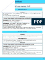 A1 Grammaire Interrogation Corrigc3a9