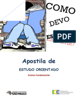 Apostila de ESTUDO ORIENTADO. Ensino Fundamental