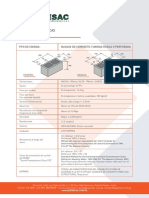 Ficha Especificación Técnica 19 X 19 X 39