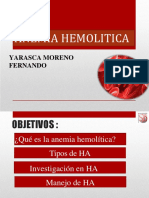 Anemia Hemolitica