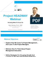 Project HEADWAY Webinar: Knowing What To Focus On