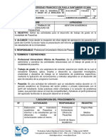 R-AC-CPS-001 - PROCEDIMIENTO PARA EL DESARROLLO DEL TRABAJO DE GRADO EN LA MODALIDAD DE PASANTÍAS - Rev E