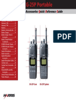 XG-25P Portable Quick Reference Guide (ECR-8071A)