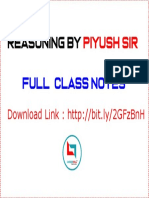 ReasoningFullNotes PDF