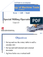 Technology of Machine Tools: Special Milling Operations