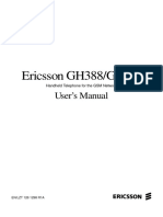 Ericsson GH388/GF388: User's Manual