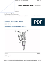 Electronic Unit Injector - Adjust