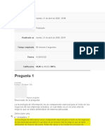 Procesos y Teorias Administrativas Evaluacion