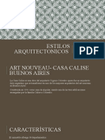 Presentación Estilos Arquitectonicos