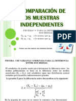 5 - Prueba T Varianzas Combinadas