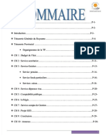 Rapport de Stage Tresorerie