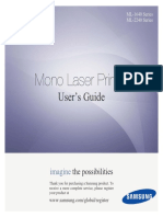 Mono Laser Printer: User's Guide