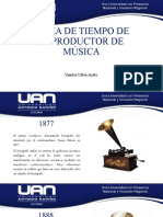 Linea de Tiempo de Reproductor de Música