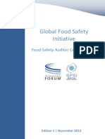 GFSI Food Safety Auditor Competencies - Edition 1 October 2013 PDF