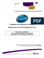 Validation Des Méthodes D'analyse Protocole-General-Validation - FR