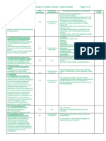 ISO 14001:2015 Stage 1 Audit & Transition Review / Audit Checklist Page 1 of 4