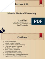 Lec 06 - Trade Based Financing-Murabahah