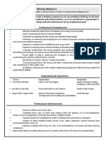 Nimmy Mohan C: Professional Competencies