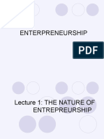 ENTERPRENEURSHIP Defination and Processes and Business Planning 2017